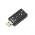 USB skaņas karte 7.1