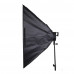 Softboks 50x70 ar statīvu un 5 lampām Softboks 50x70 ar statīvu un 5 lampām